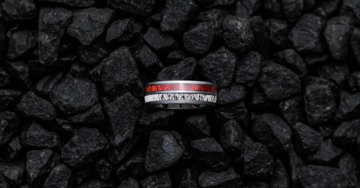 A Collection Of Men's Wedding Rings and Tungsten Rings - Touchwood