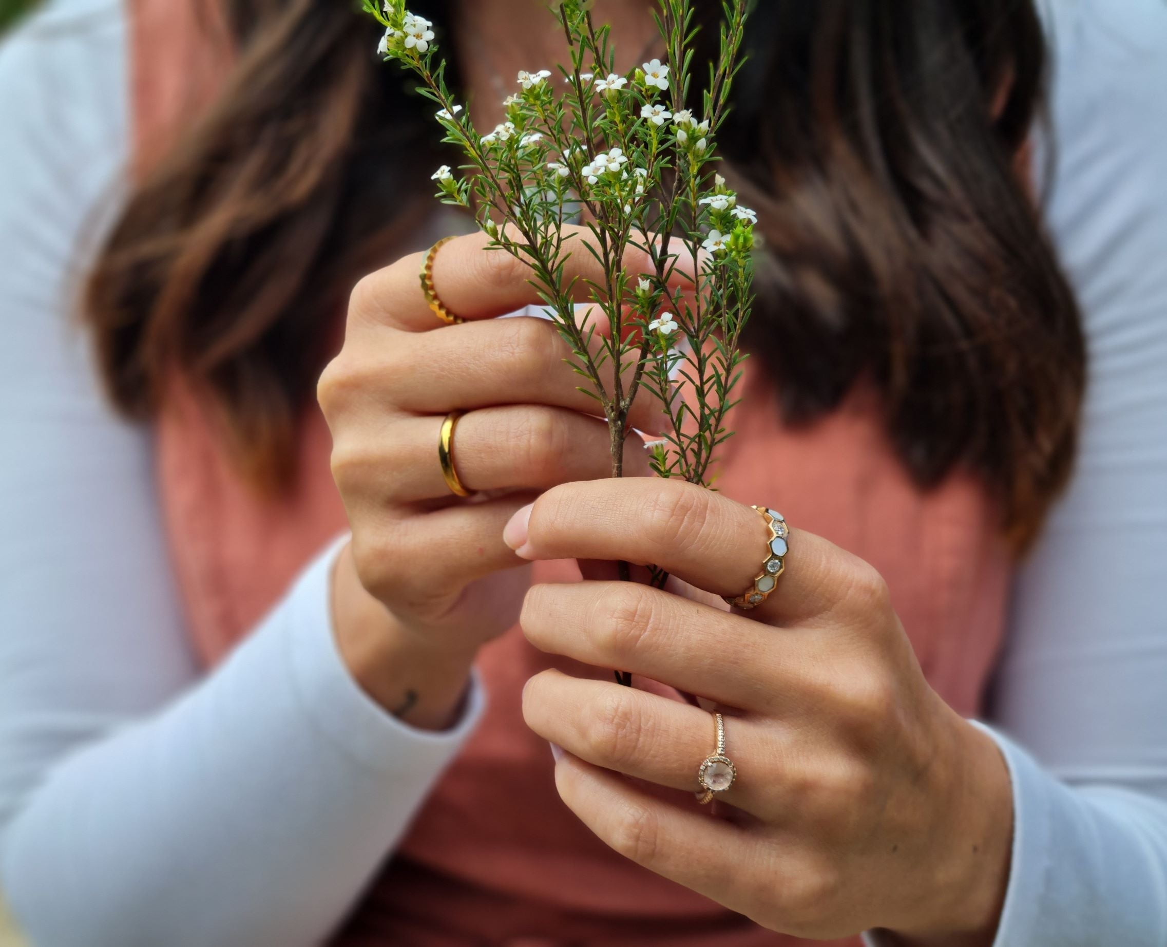 Ladies Fashion Titanium Rings - Touchwood