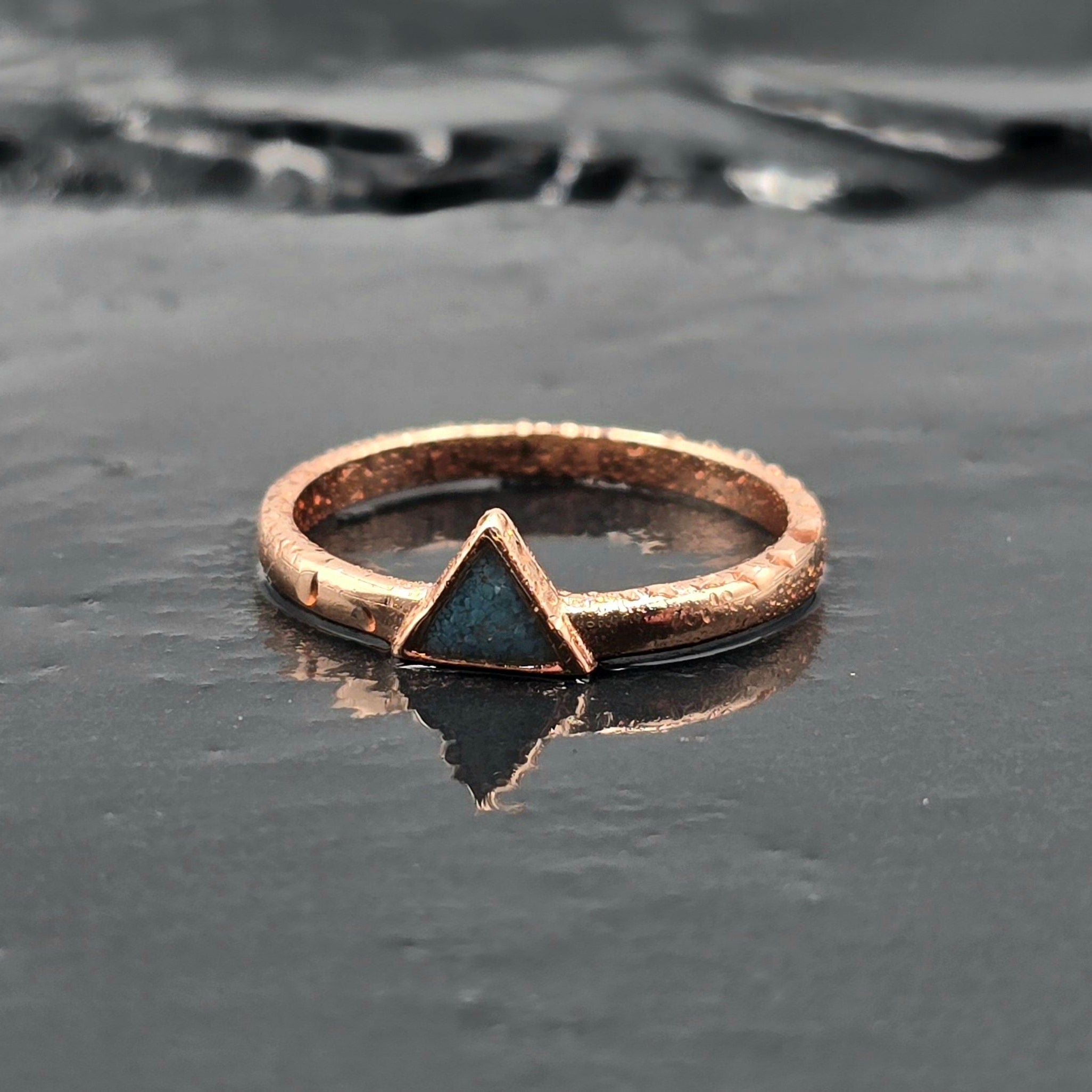 Bermuda - Crushed Turquoise Womens Ring