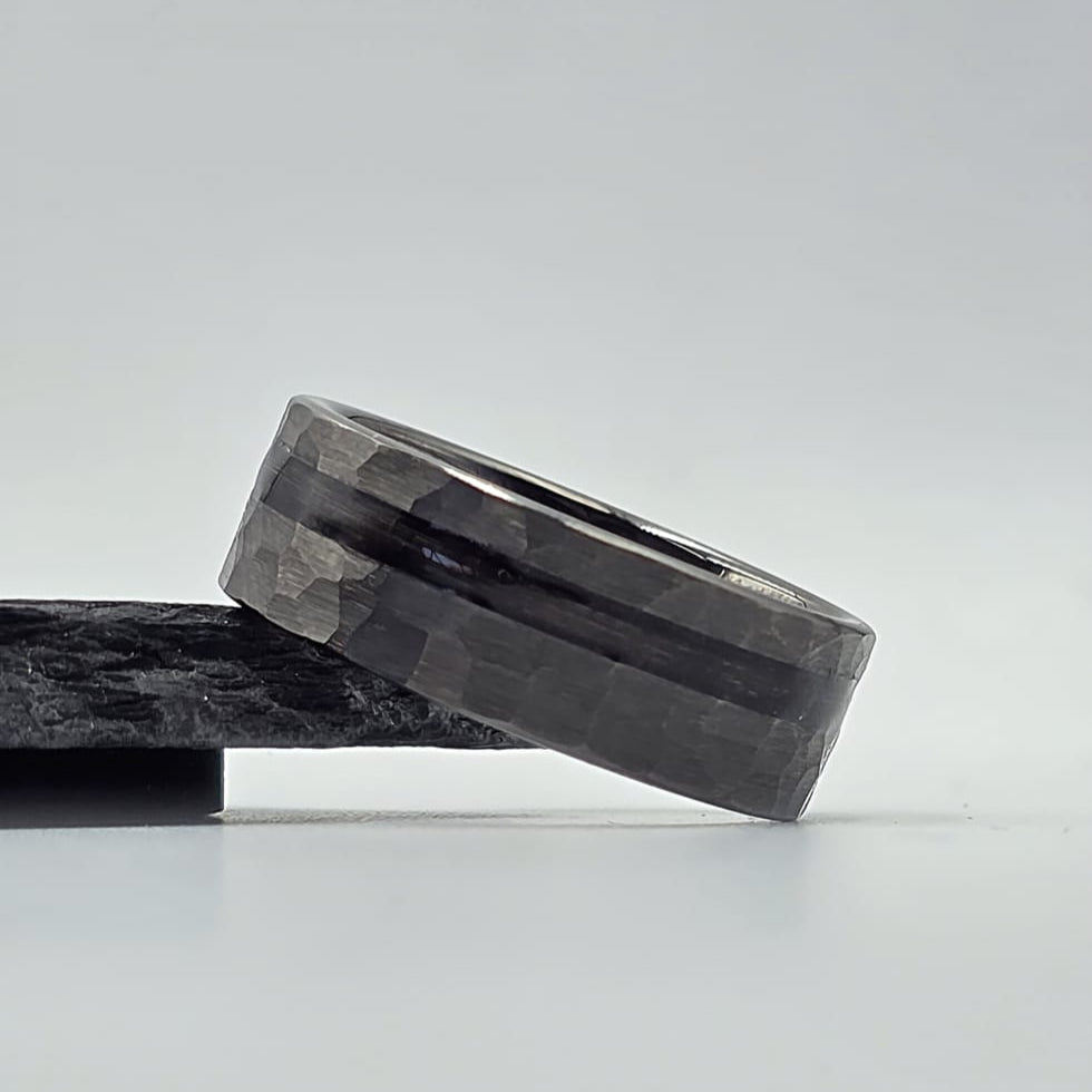 Trunk & Steel - Elephant Hair Ring - Touchwood