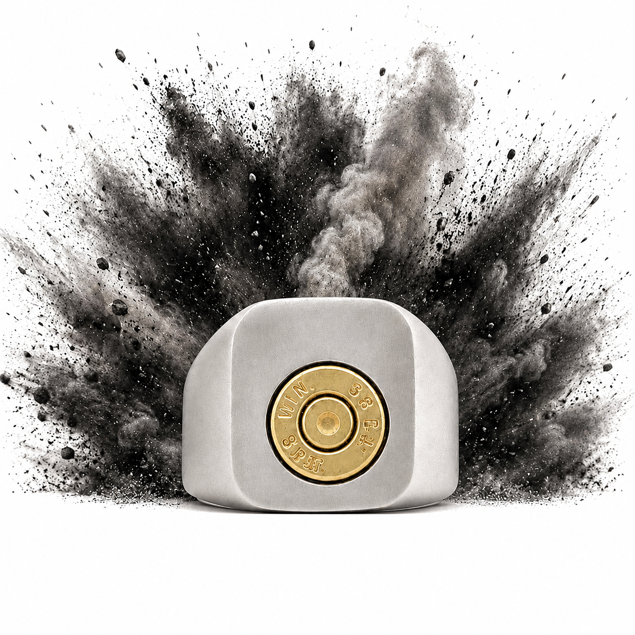 The Killshot Ring - Titanium & your bullet