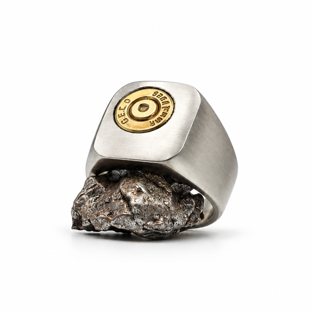 The Killshot Ring - Titanium & your bullet