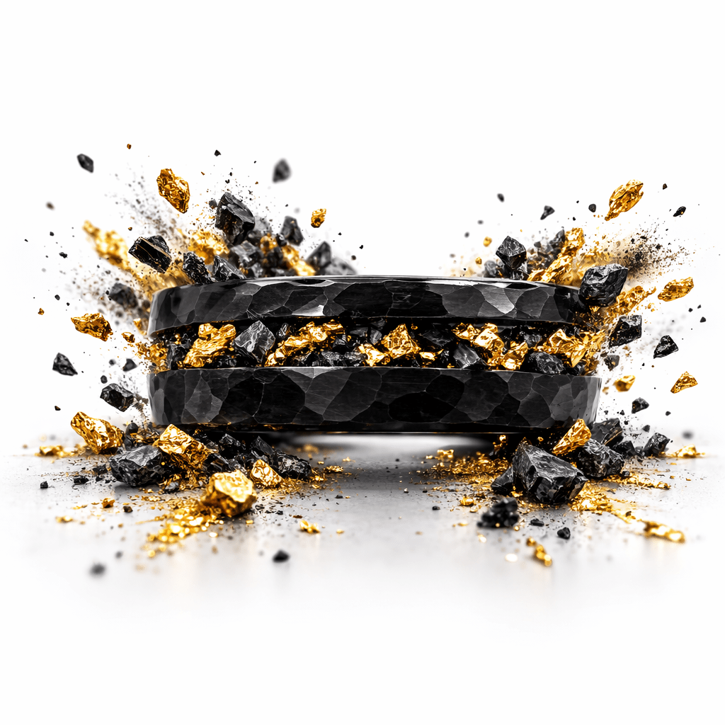 The Alchemist - Shangite stone & Gold Flakes