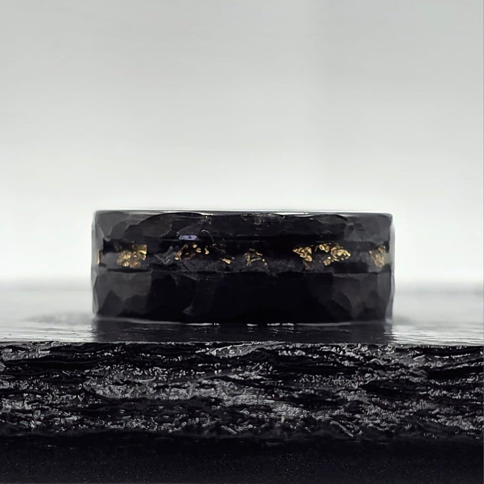 The Alchemist - Shangite stone & Gold Flakes