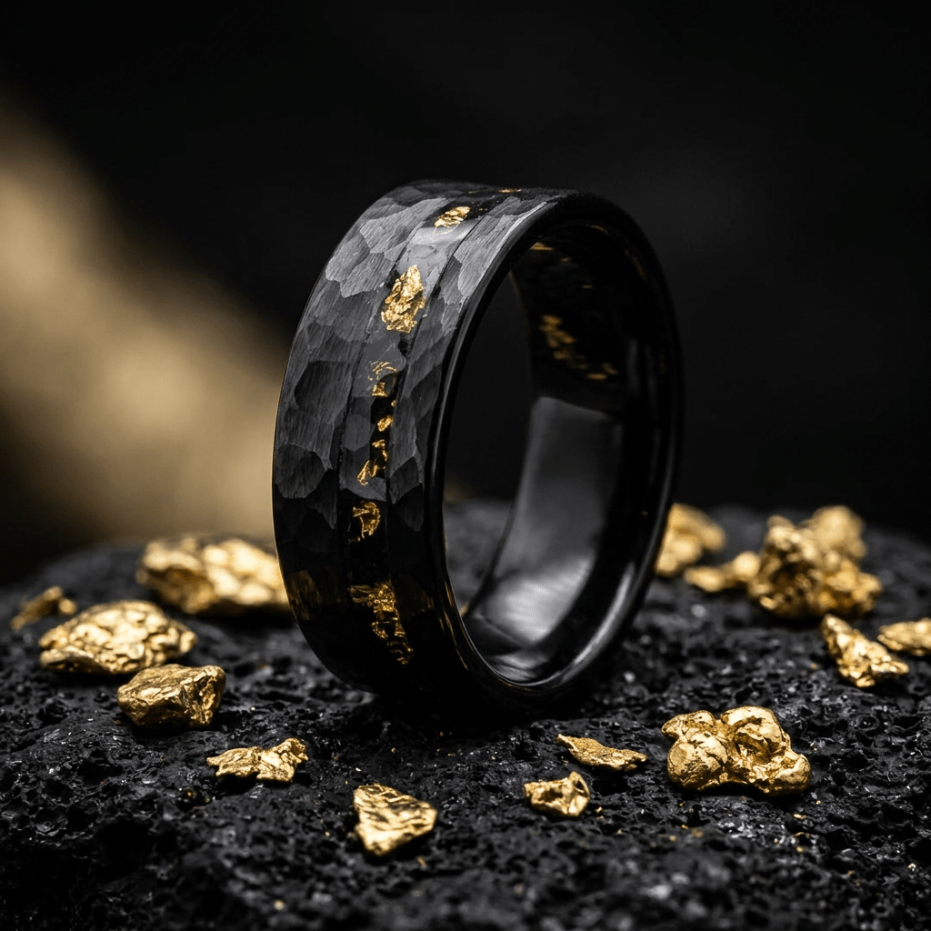 The Alchemist - Shangite stone & Gold Flakes
