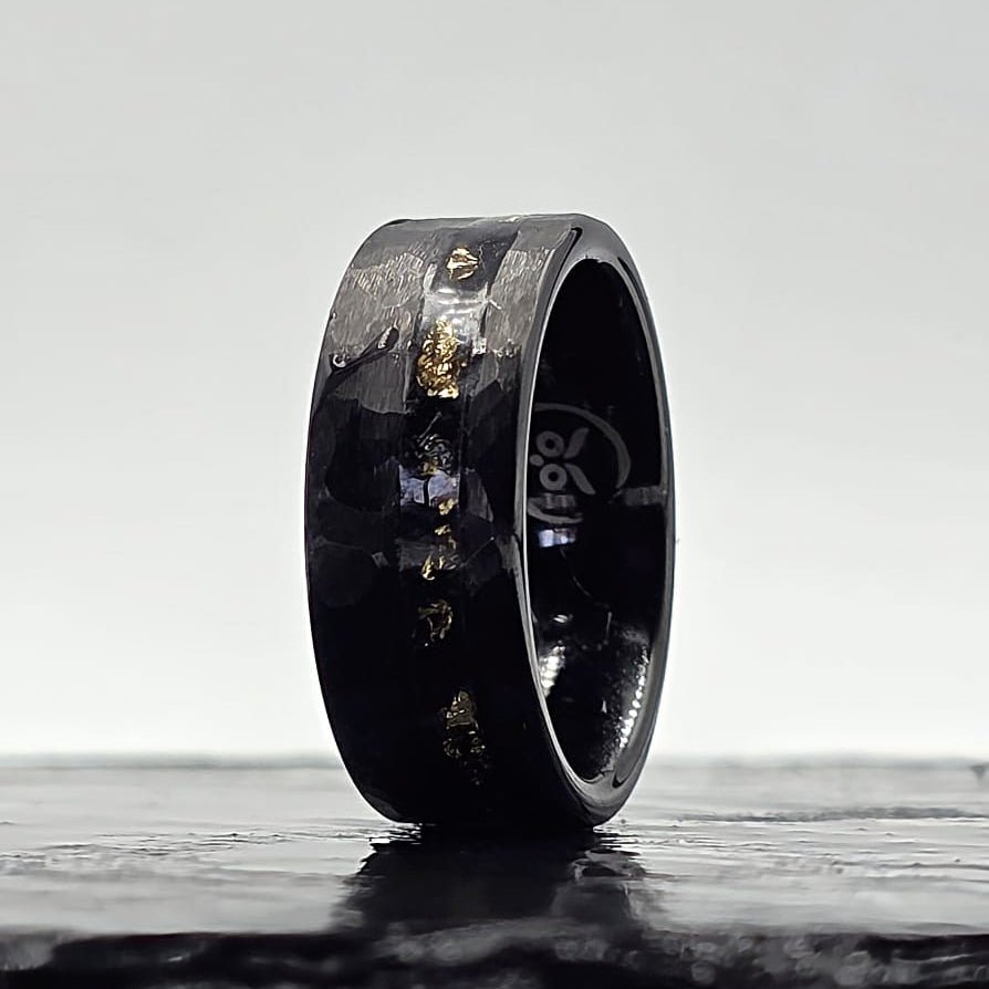 The Alchemist - Shangite stone & Gold Flakes