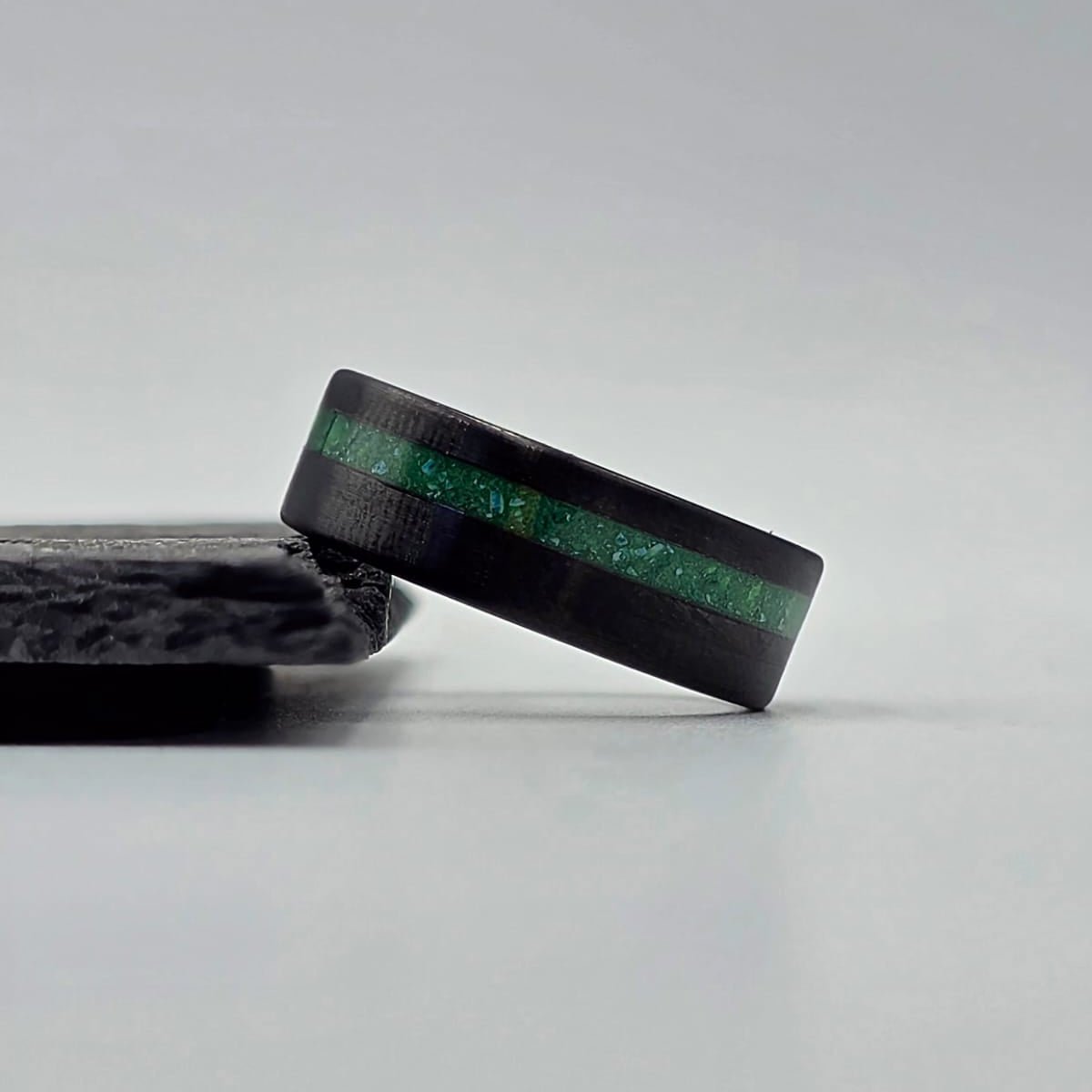 The Aurora - Malichite & Glow Green Inlay