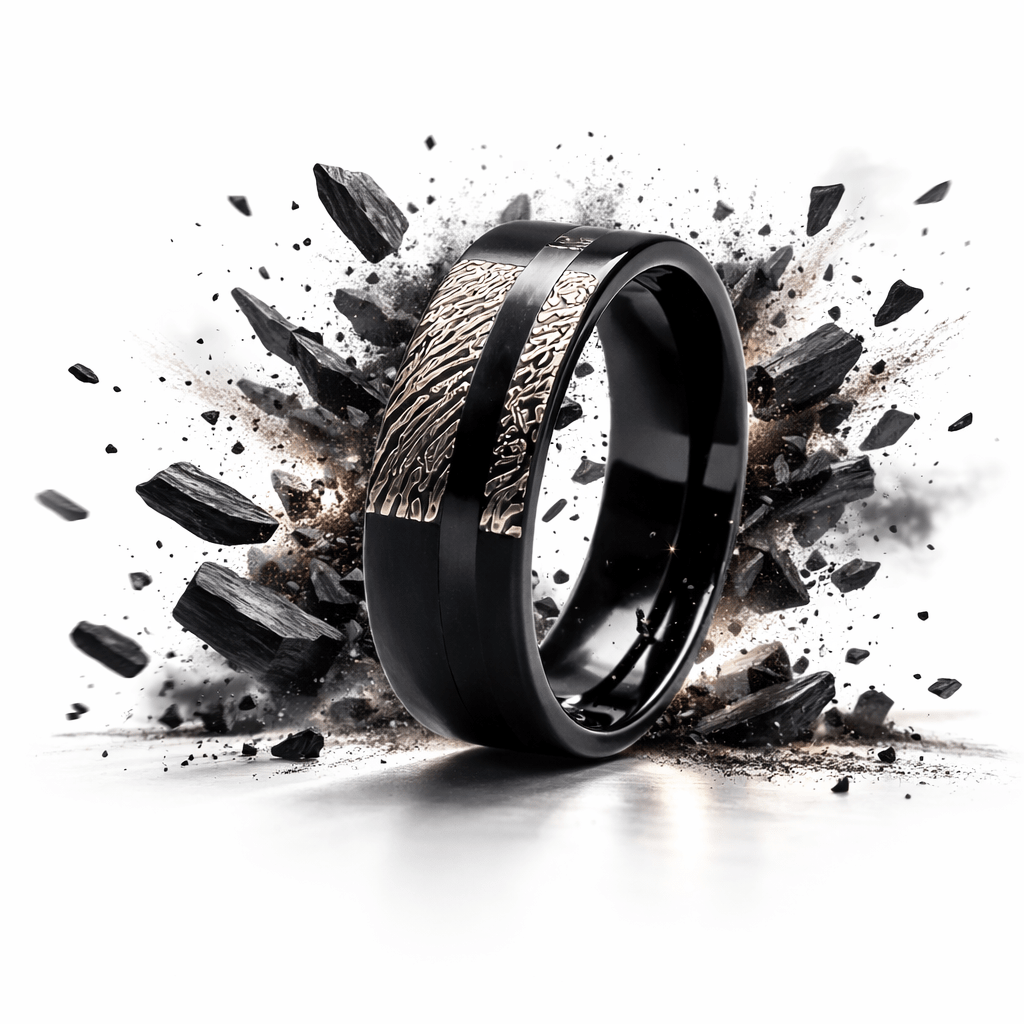 The Blackprint - Your Fingerprint & Ebony inlay.