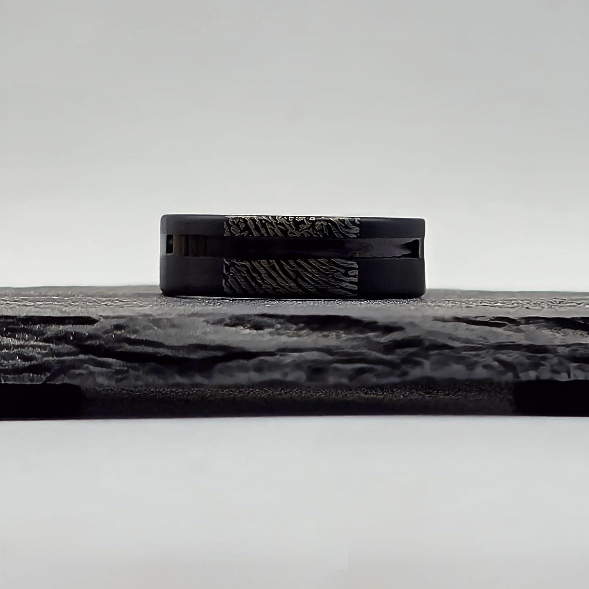 The Blackprint - Your Fingerprint & Ebony inlay.