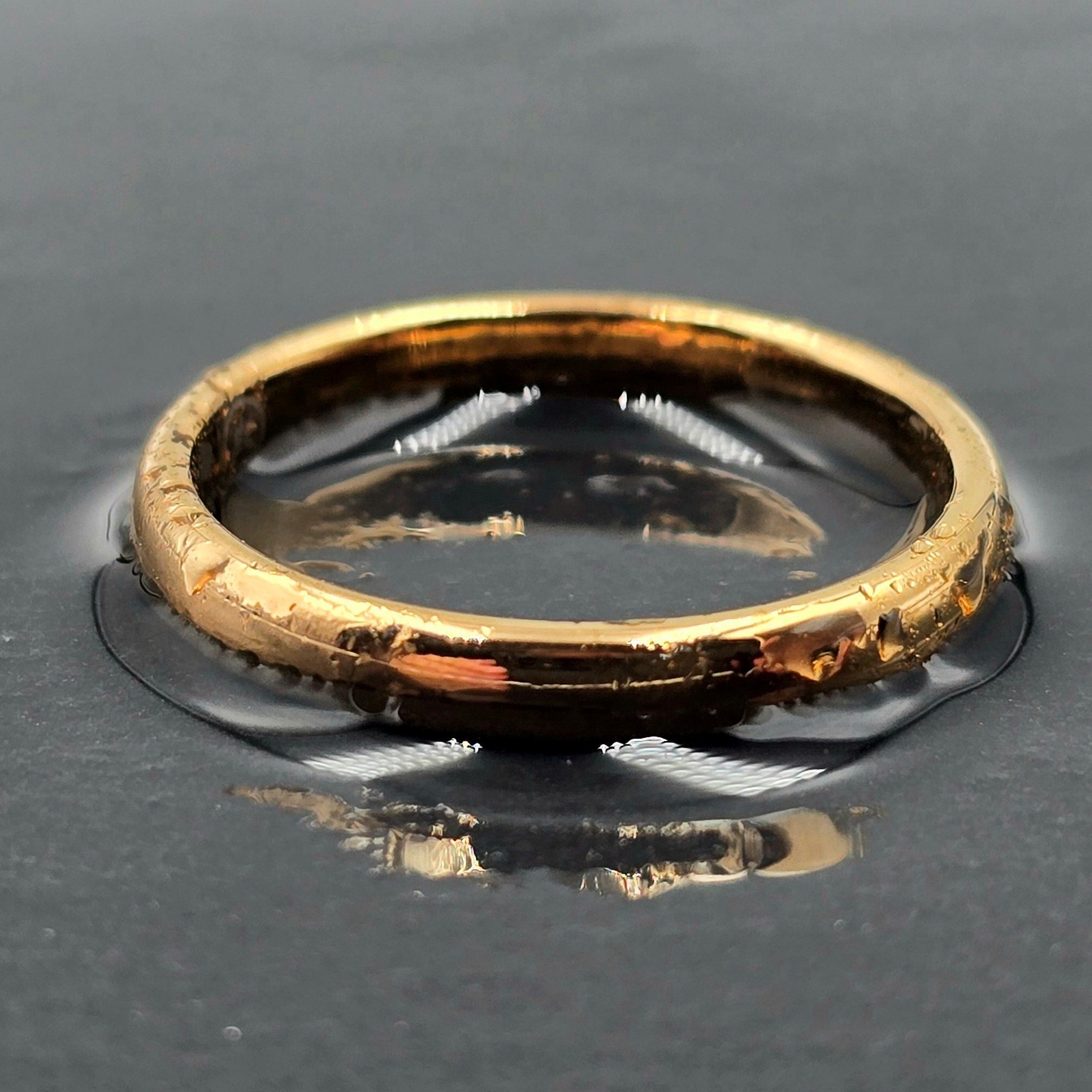The Classic Rose - Rose gold plated Tungsten Ring | Womens Ring