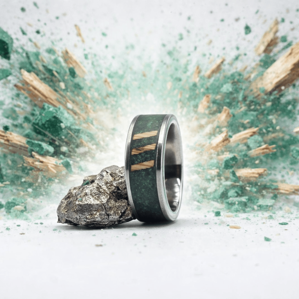 The Emerald Timber - Malachite & Ashwood