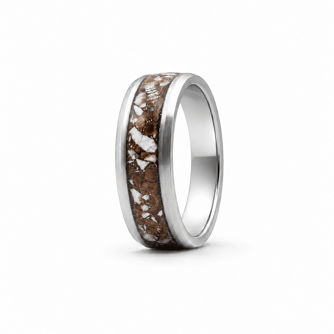 The Epoch - Petrified wood & Howlite stone