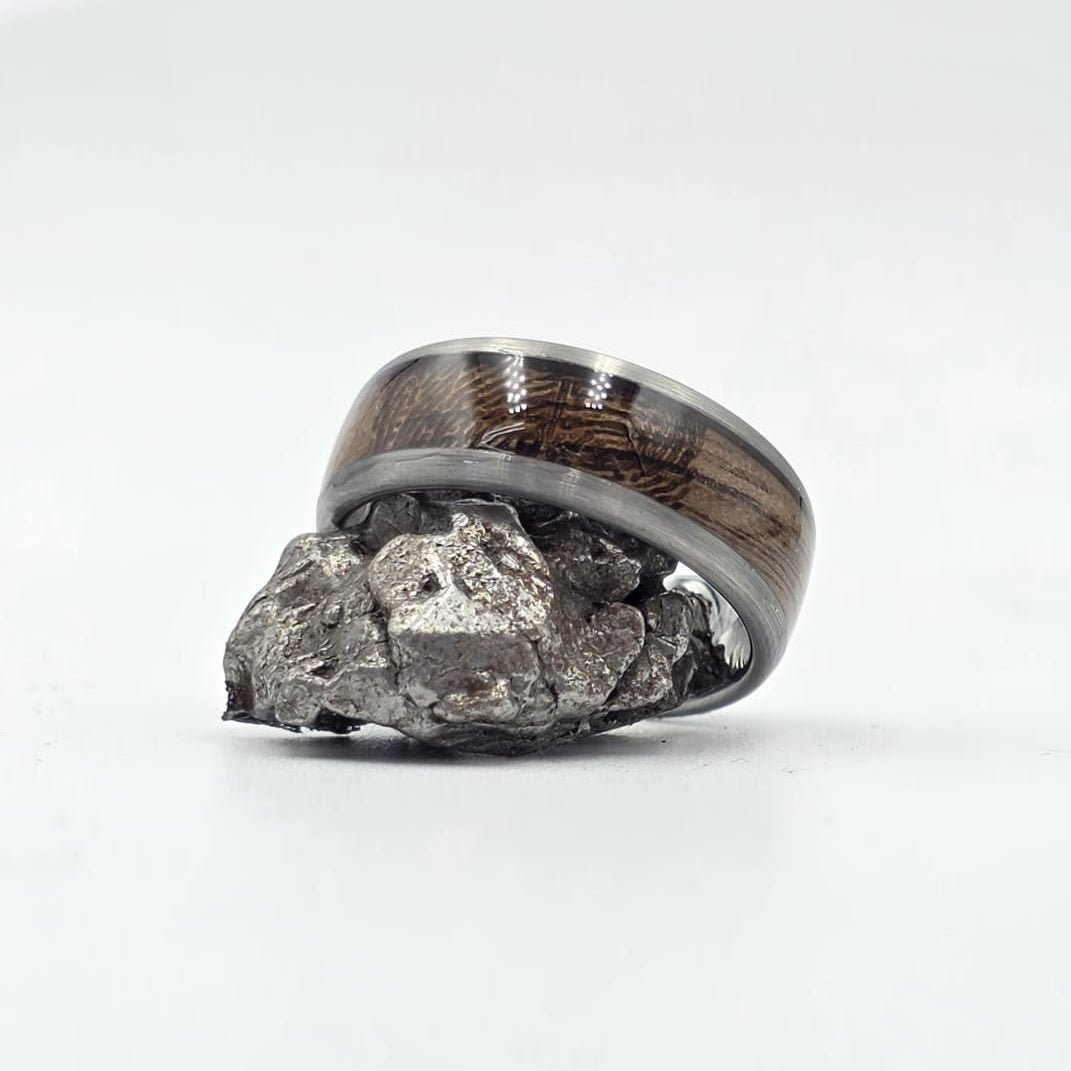The Fingerprint Ring - Ashwood & Your Fingerprint