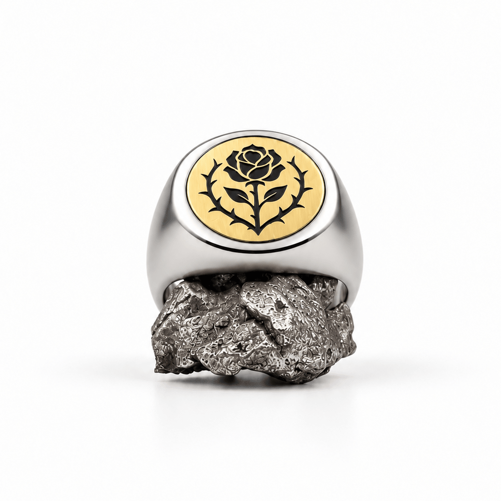 The Guns & Roses - Rose Detail ring