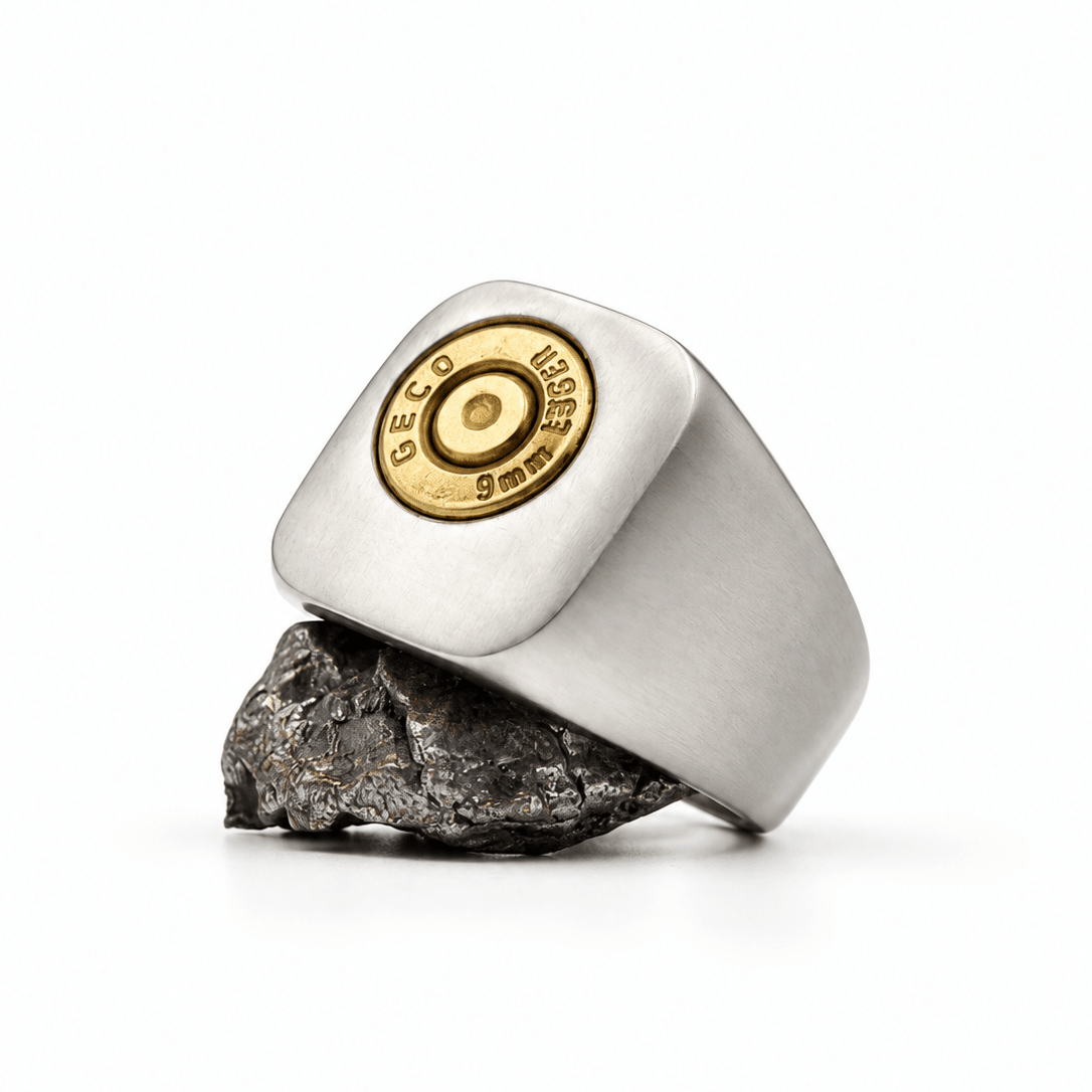 The Killshot Ring - Titanium & your bullet