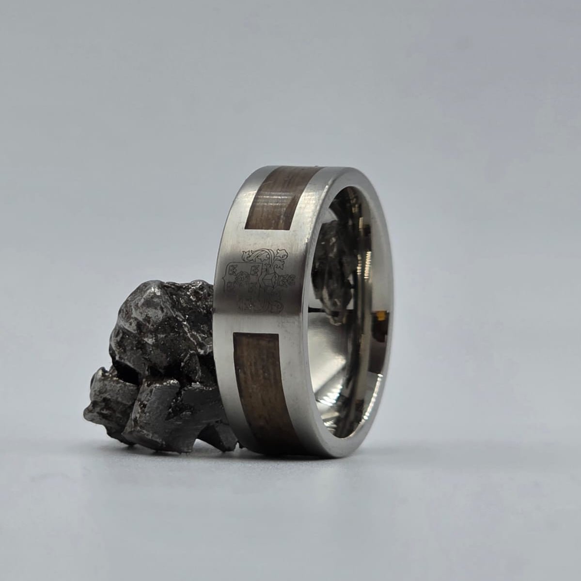 The Oath keeper - Family Crest & Your Choice Inlay