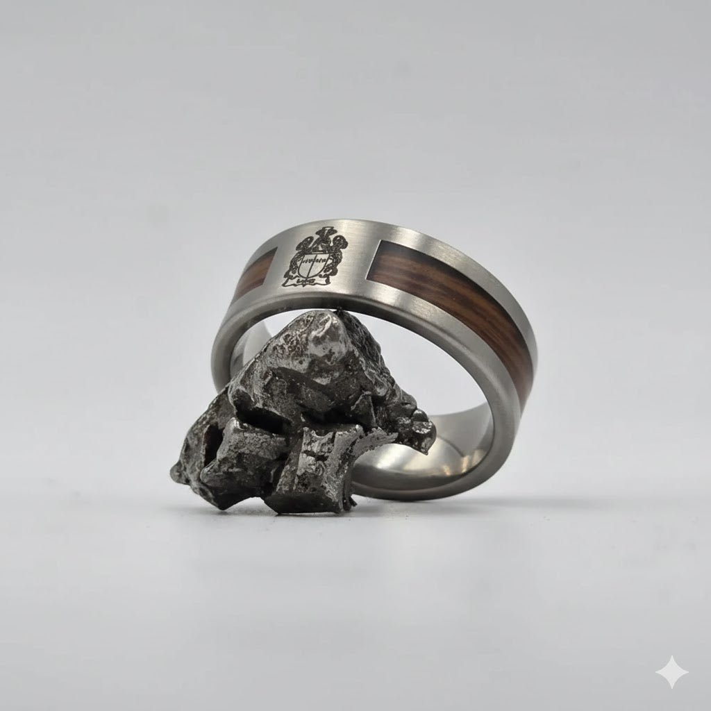 The Oath keeper - Family Crest & Your Choice Of Inlay