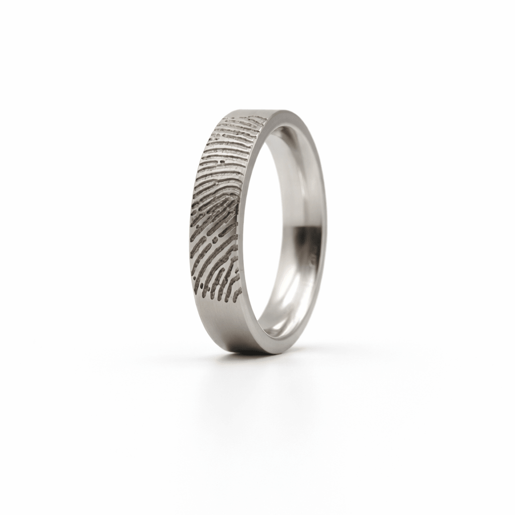 The Print Ladies - Deep etched Fingerprint ring