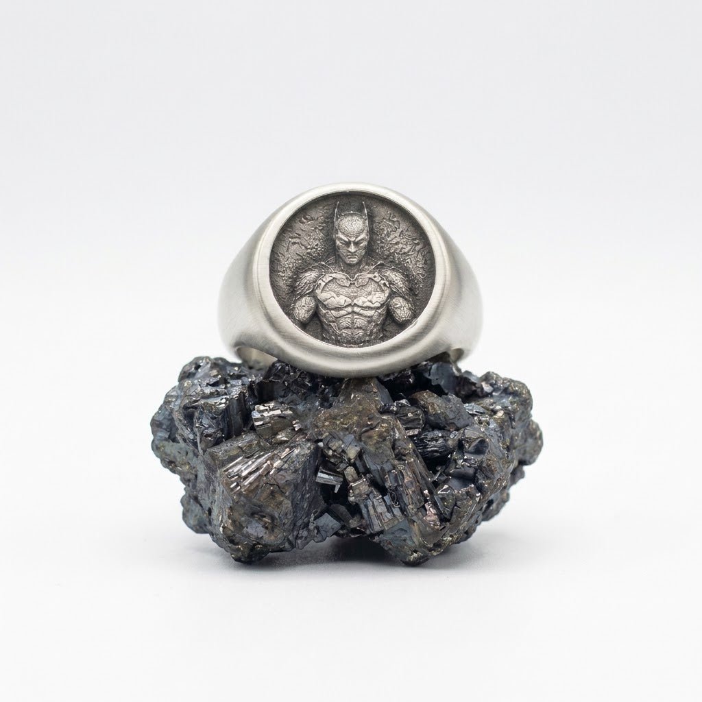 The Sentinal - Your Hero Embossed on ring