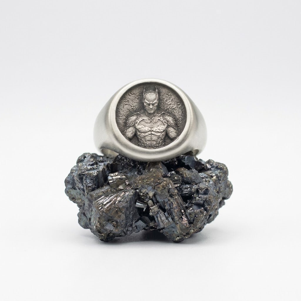 The Sentinal - Your Hero Embossed on ring