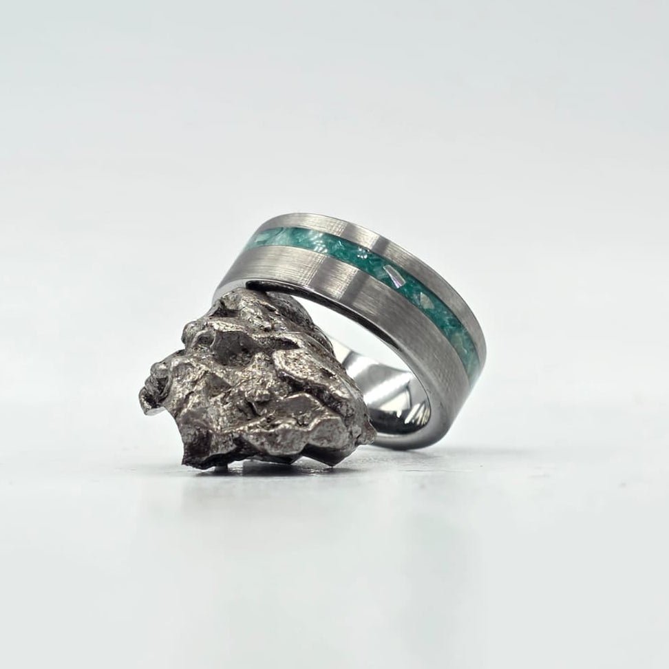 The Tide - Crushed Abalone & Aquamarine