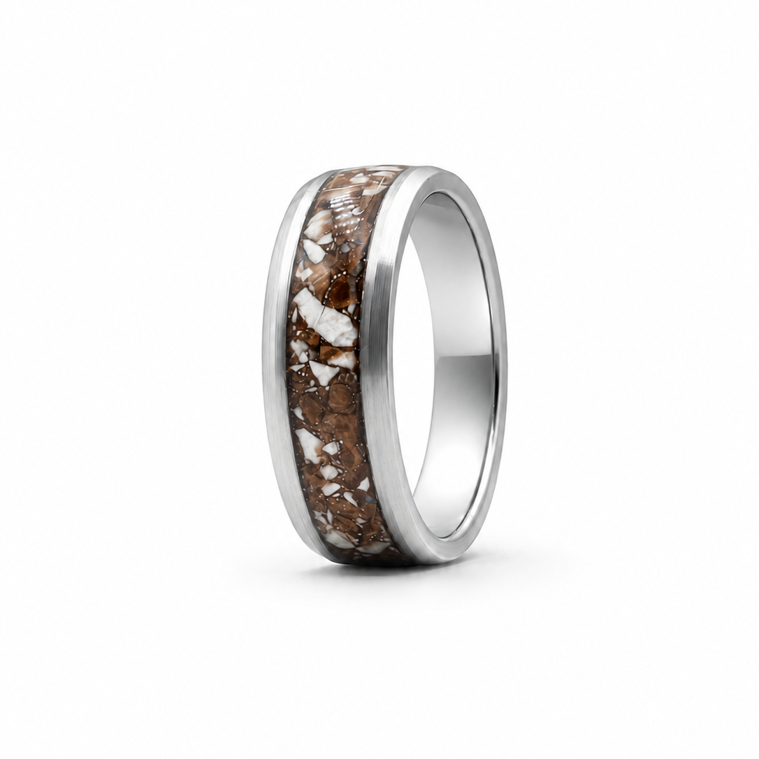 The Epoch - Petrified wood & Howlite stone