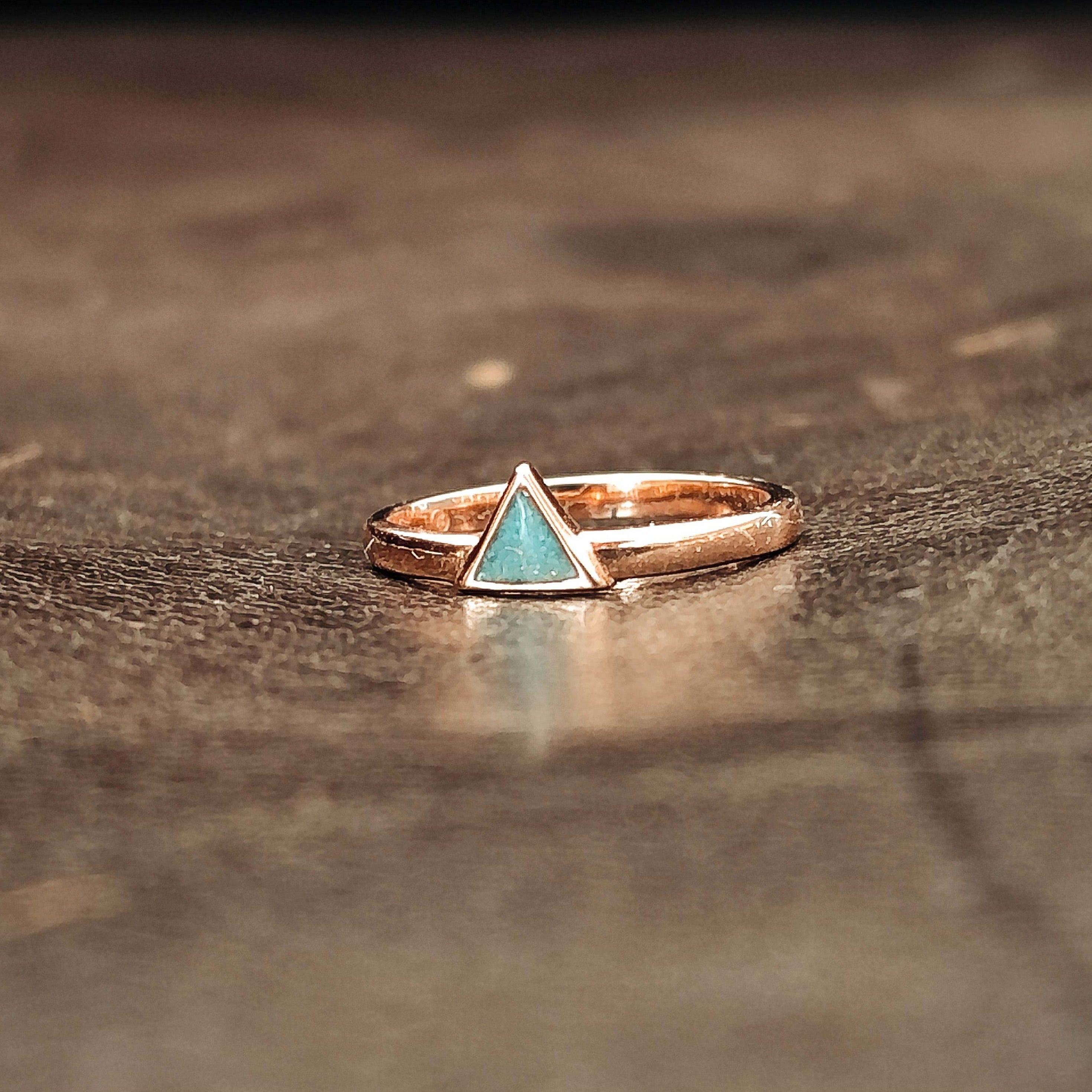 Bermuda - Crushed Turquoise Womens Ring