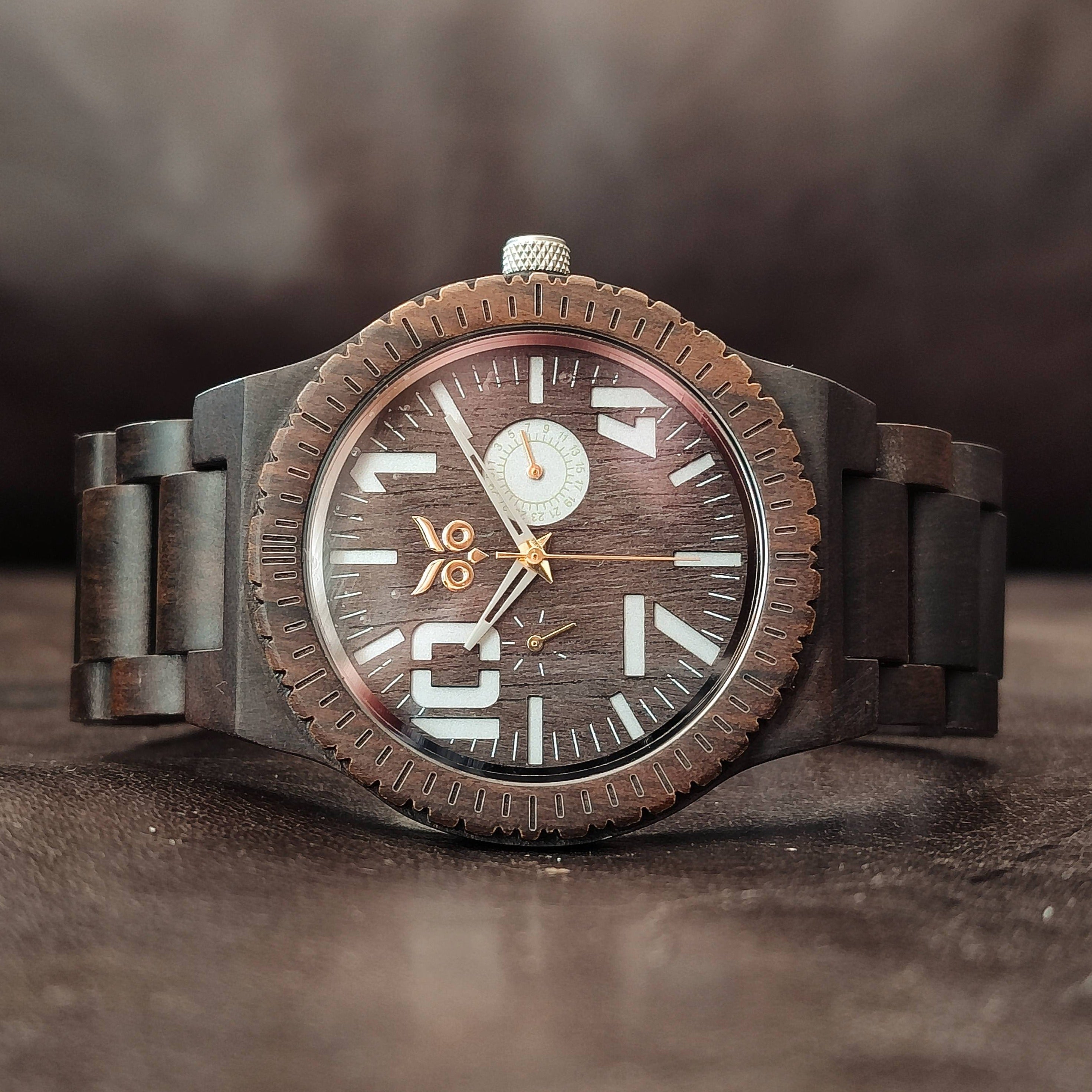 Black Panther - Ebony Wooden Watch
