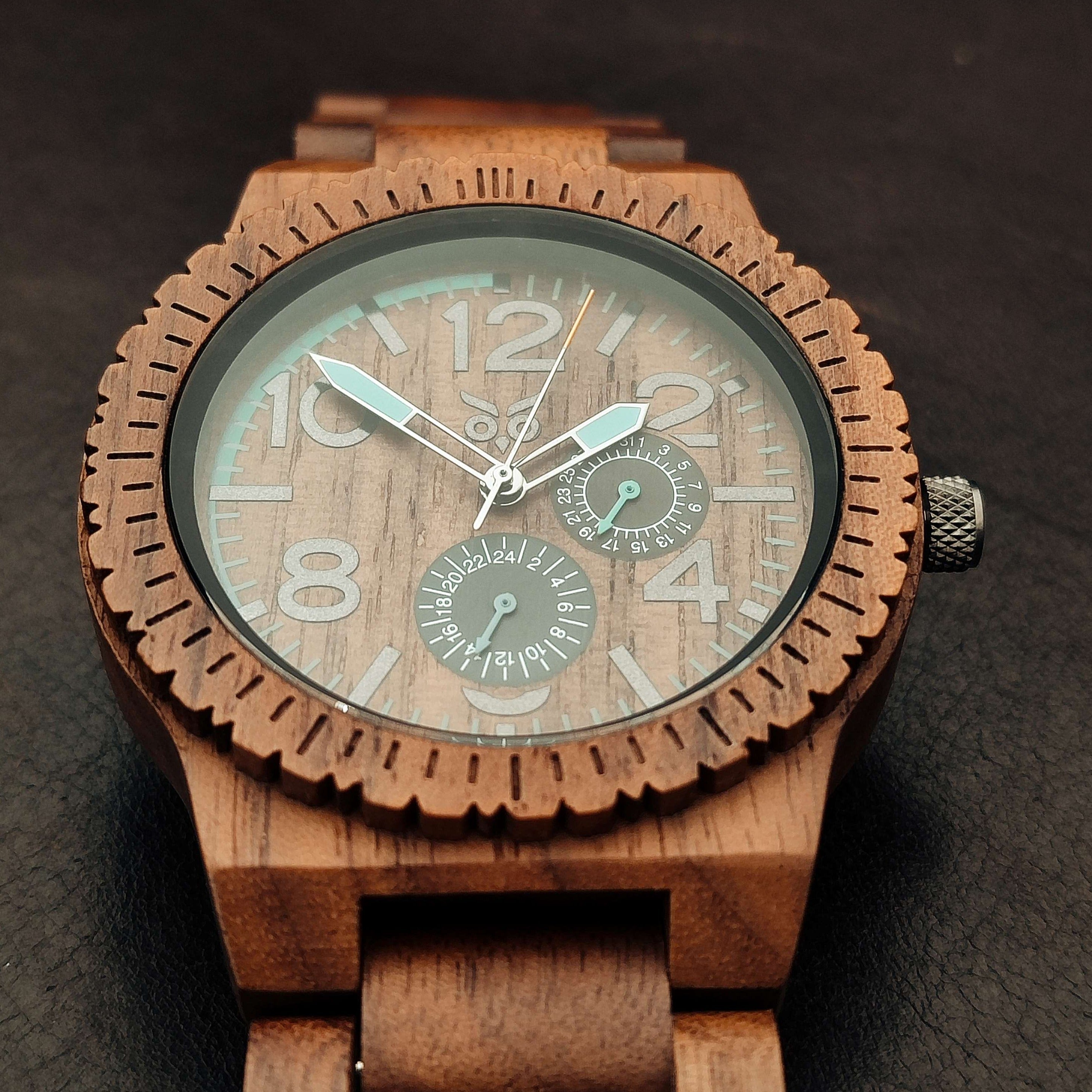 Guardians Of The Galaxy - Walnut Wooden Watch