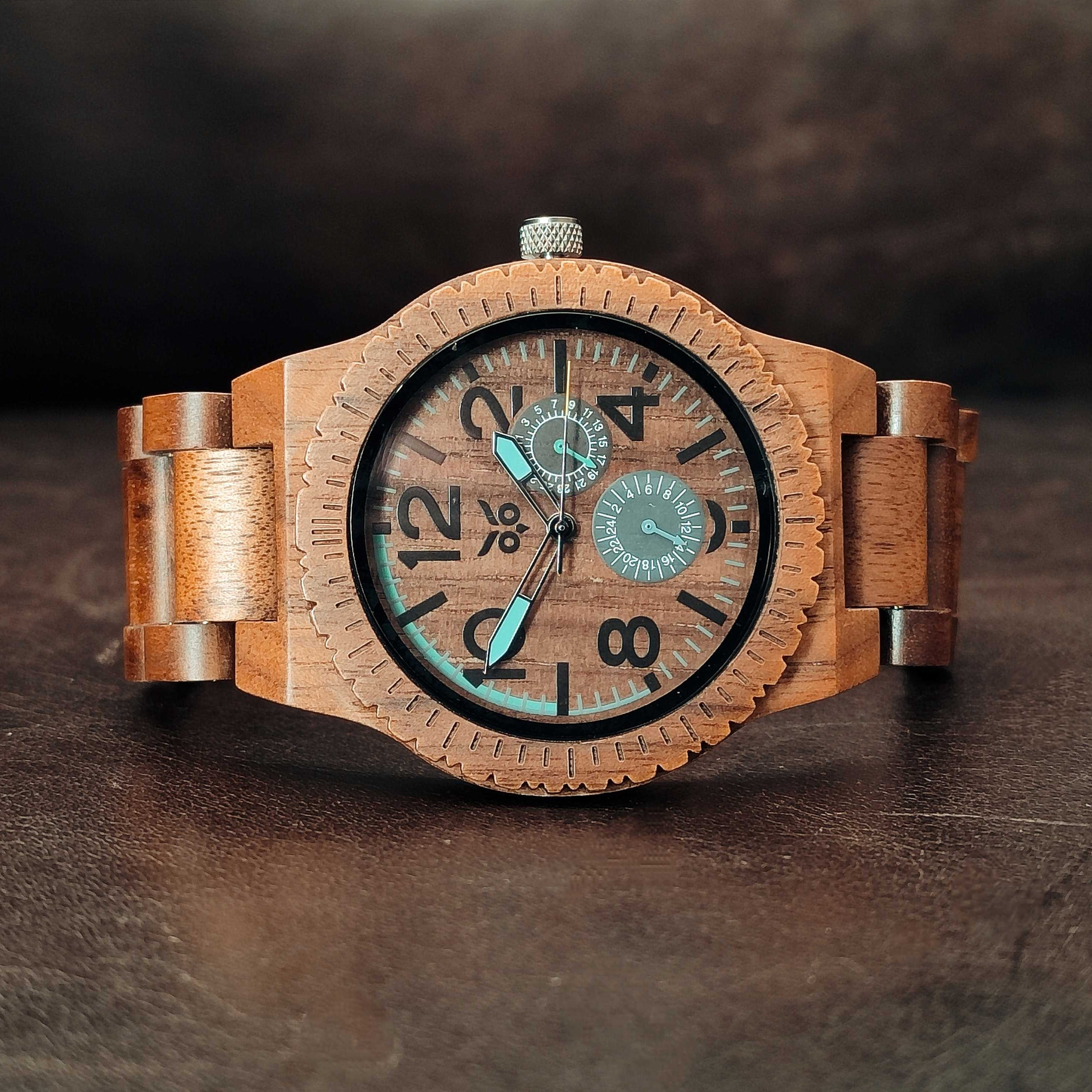 Guardians Of The Galaxy - Walnut Wooden Watch