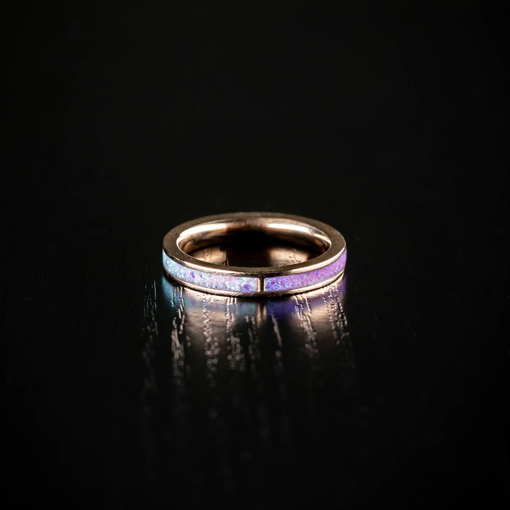 Harmonia - Two Tone Crushed Opal Womens Ring