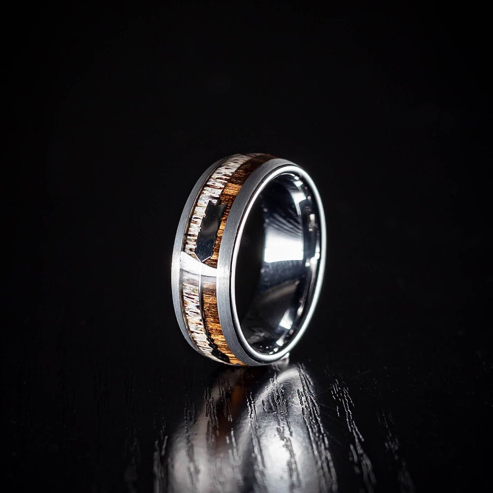 Hulk - Antler Men's Tungsten Ring