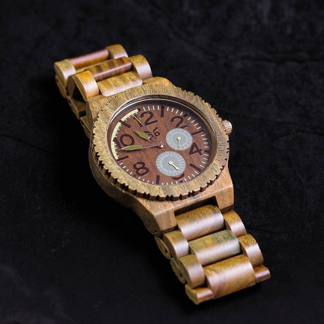 Hulk vs Ragnarok - Wooden Watch & Ring Combo