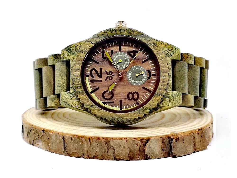 Hulk vs Thor - Wooden Watch & Ring Combo