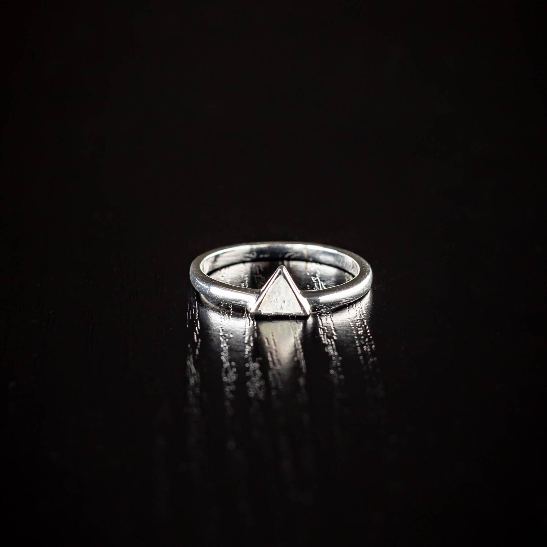 Storm - Fire & Ice Opal Womens Ring