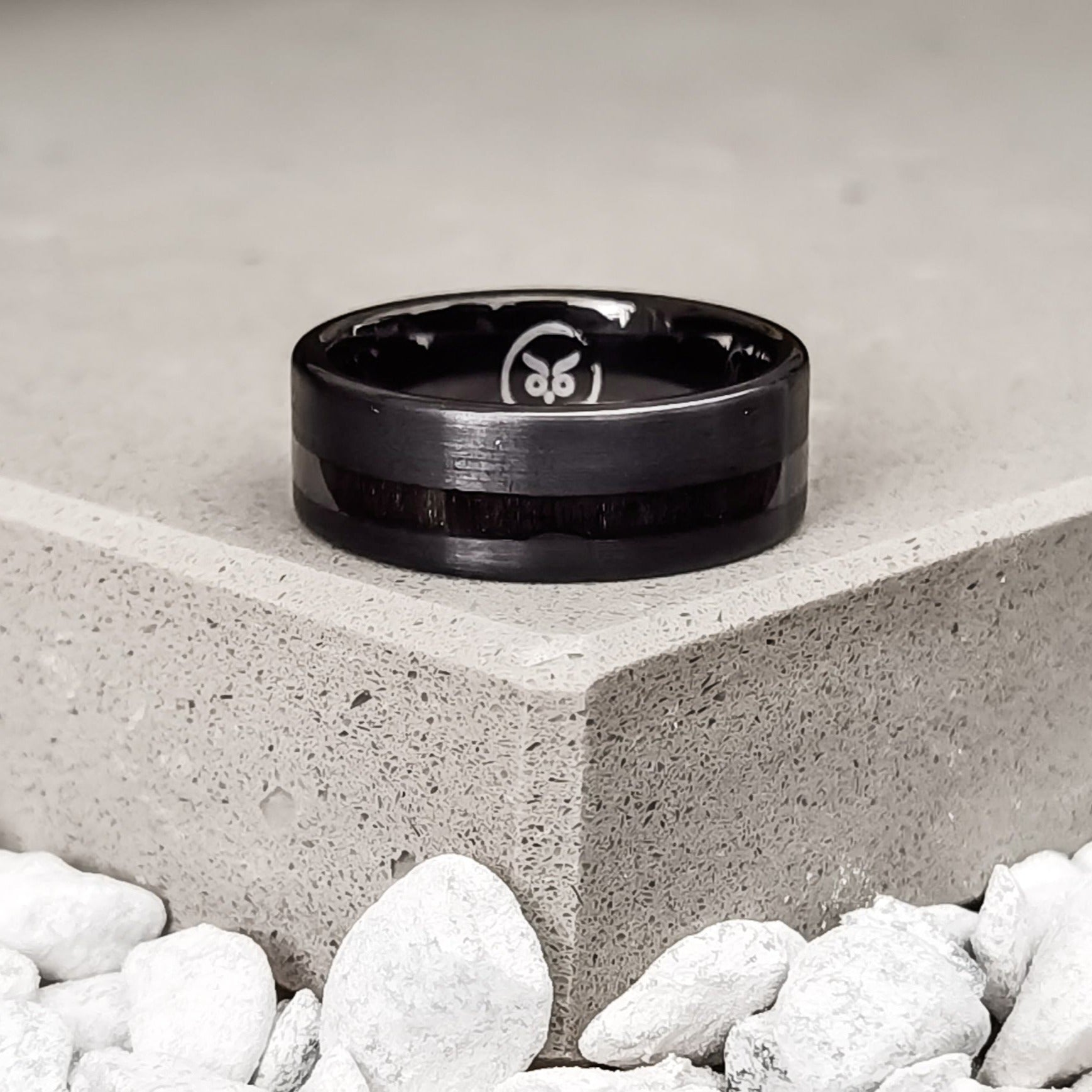 The Black Panther - Ebony Men's Tungsten Ring