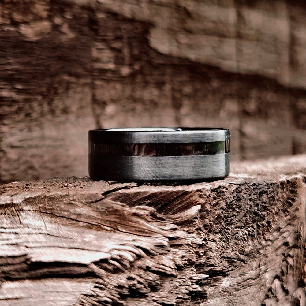 The Black Panther - Ebony Men's Tungsten Ring