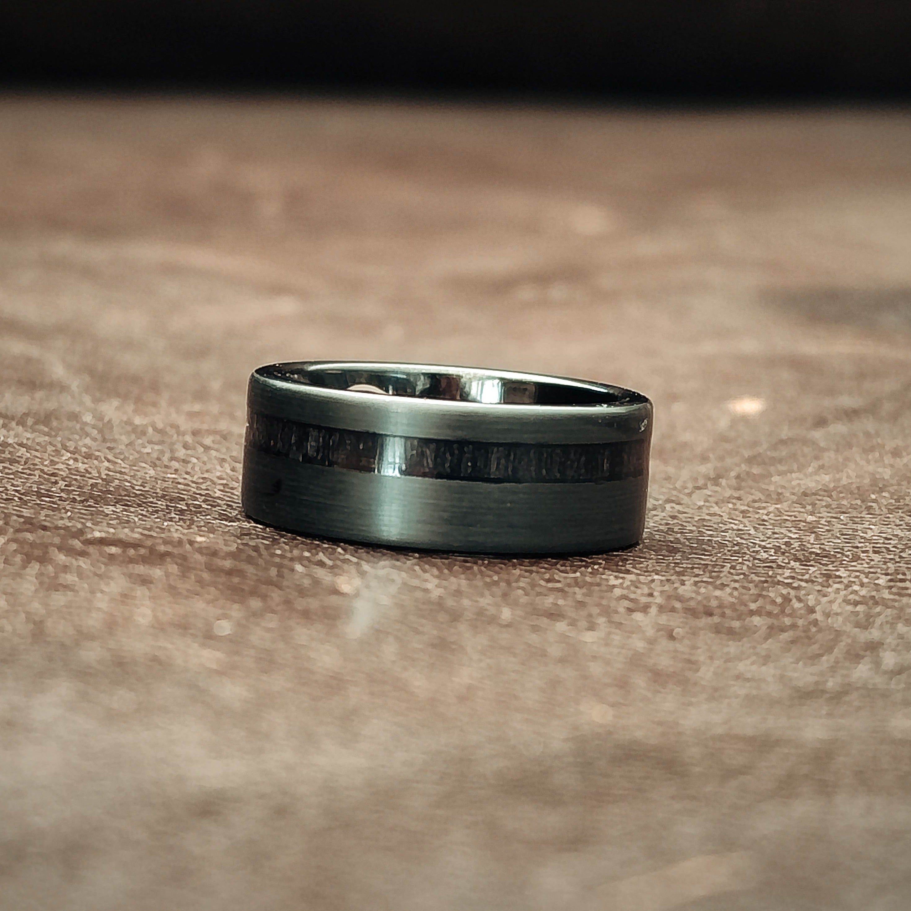 The Black Panther - Ebony Men's Tungsten Ring