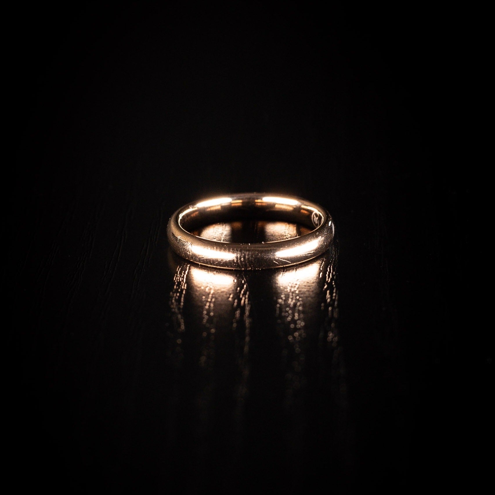 The Classic Rose - Rose gold plated Tungsten Ring | Womens Ring