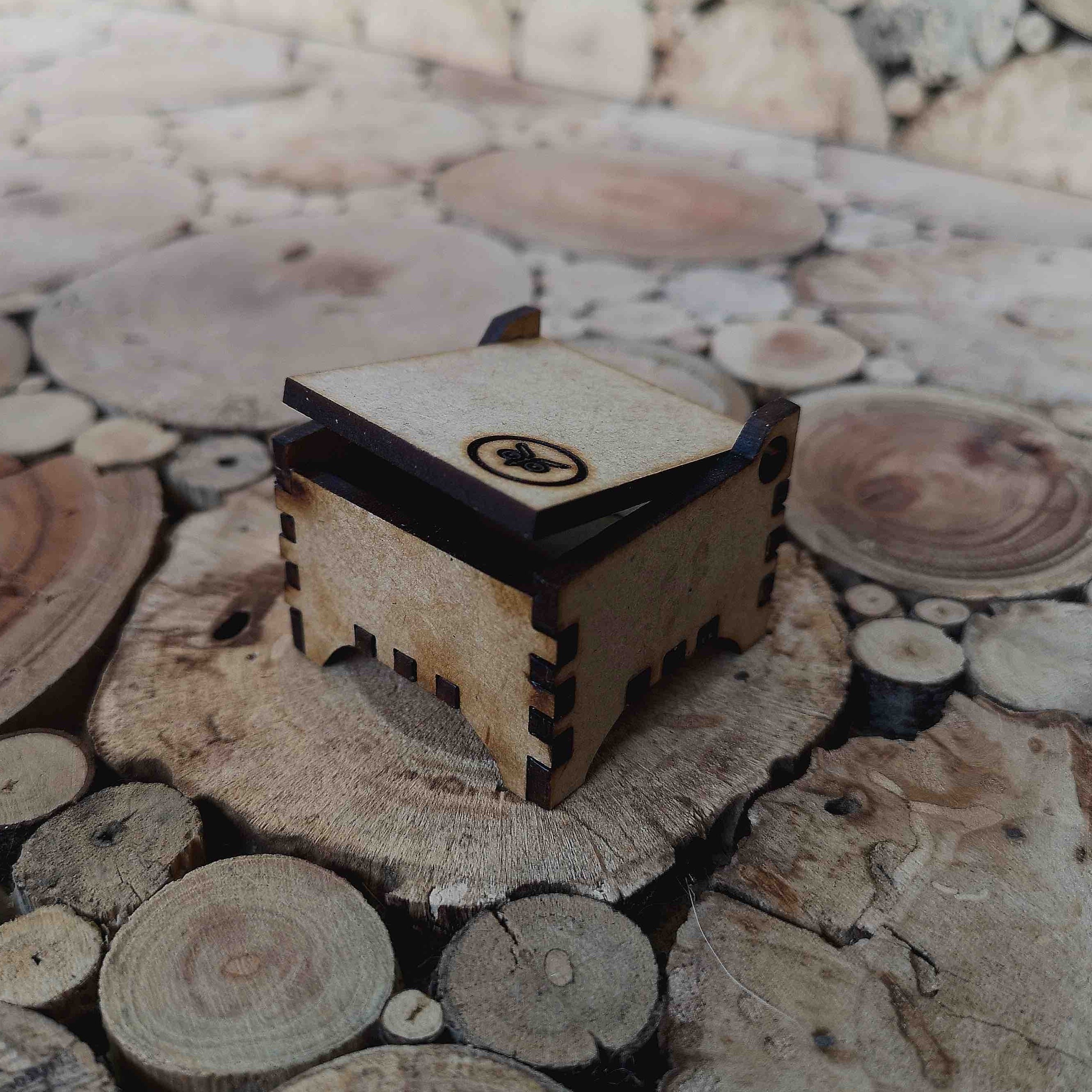 The Gun Dark - Zebra Wood Men's Tungsten Ring