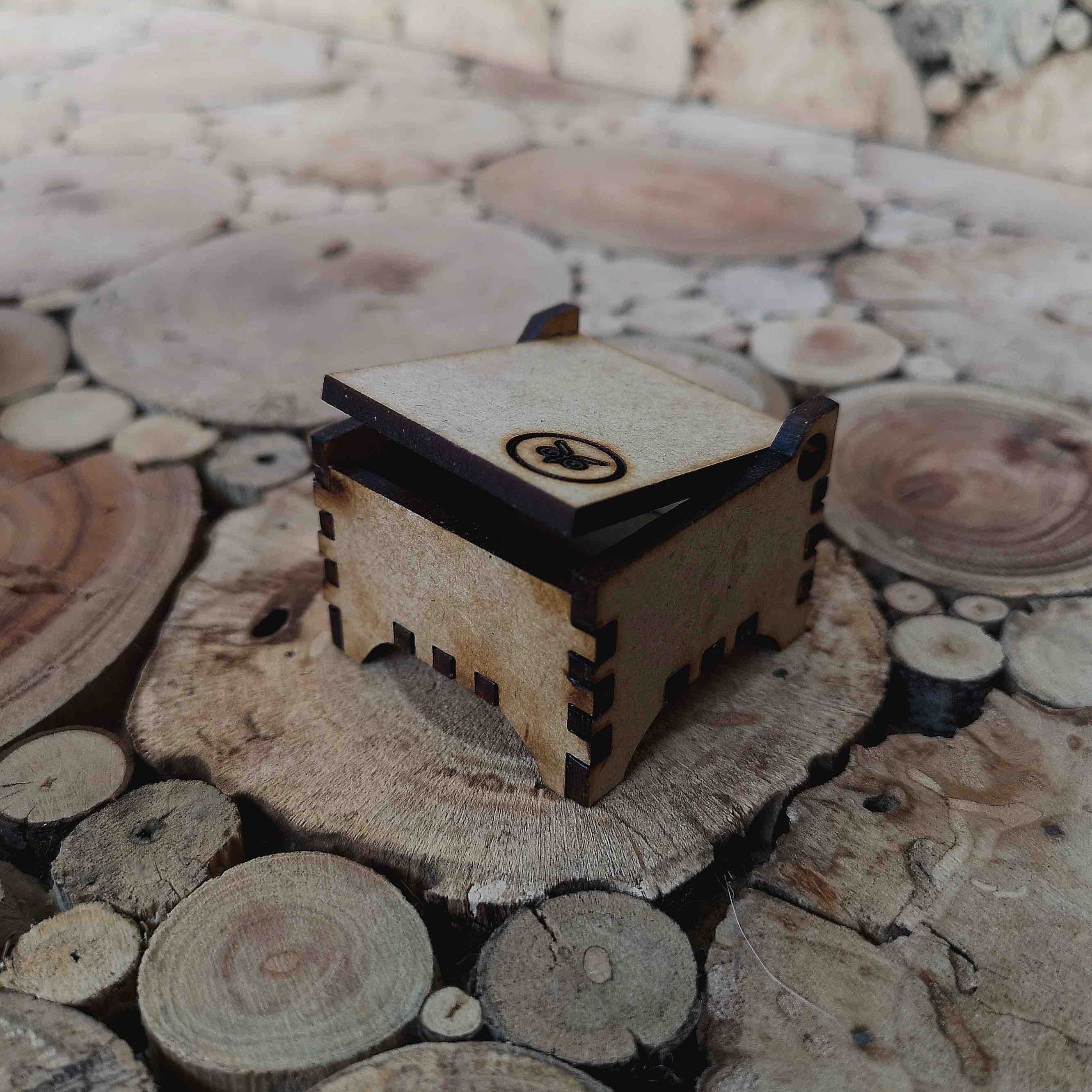 The Gun Rosegold - Rosewood Men's Tungsten Ring