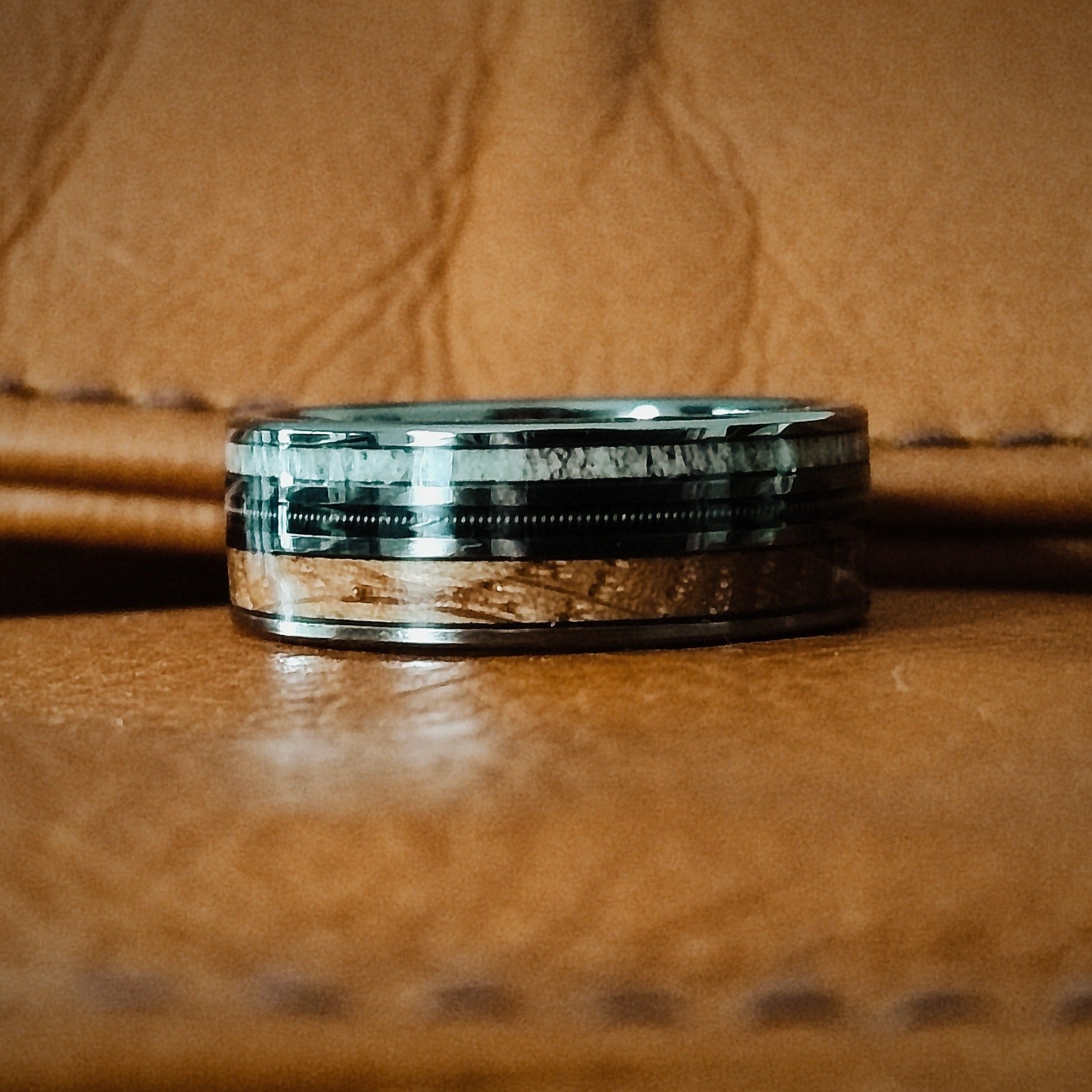 The Rockstar (NEW) - Whiskey Barrel, Antler & Guitar string