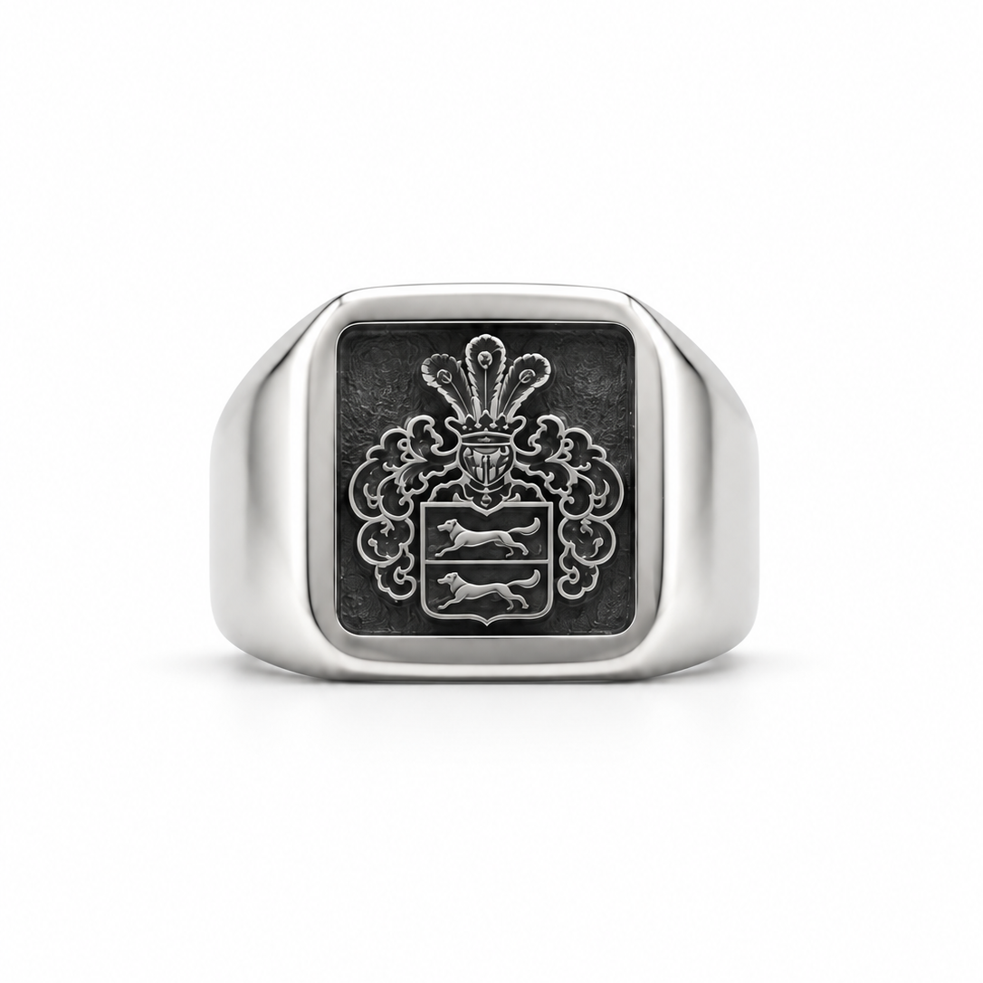The Dynasty Luxury - Your Family Crest Ring Invert