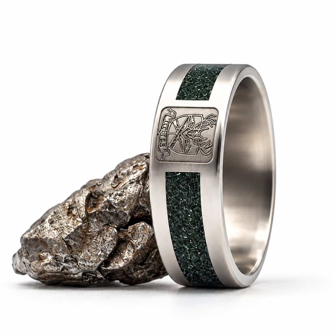 The Oath keeper - Family Crest & Your Choice Of Inlay