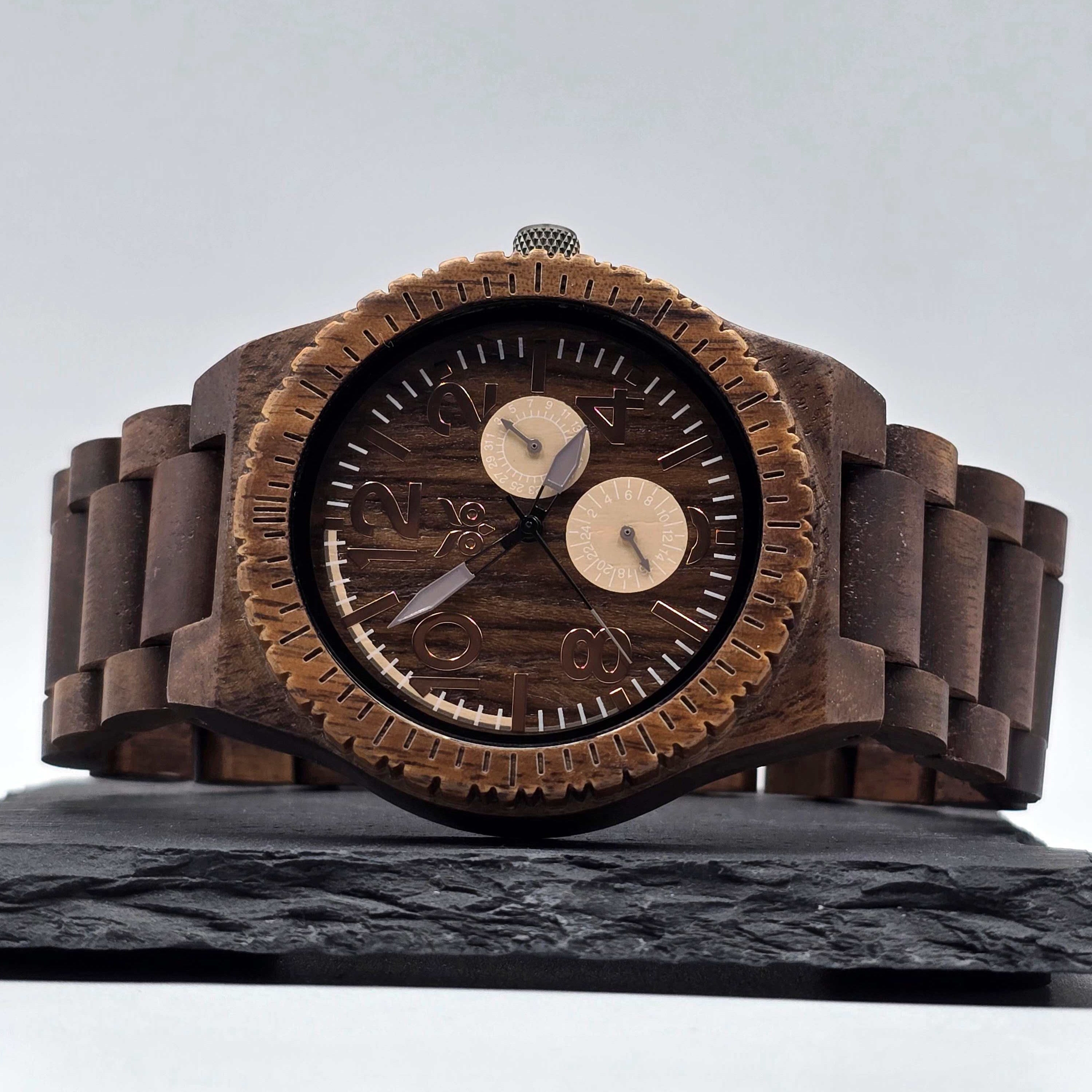 Smoke - Walnut Wooden Watch