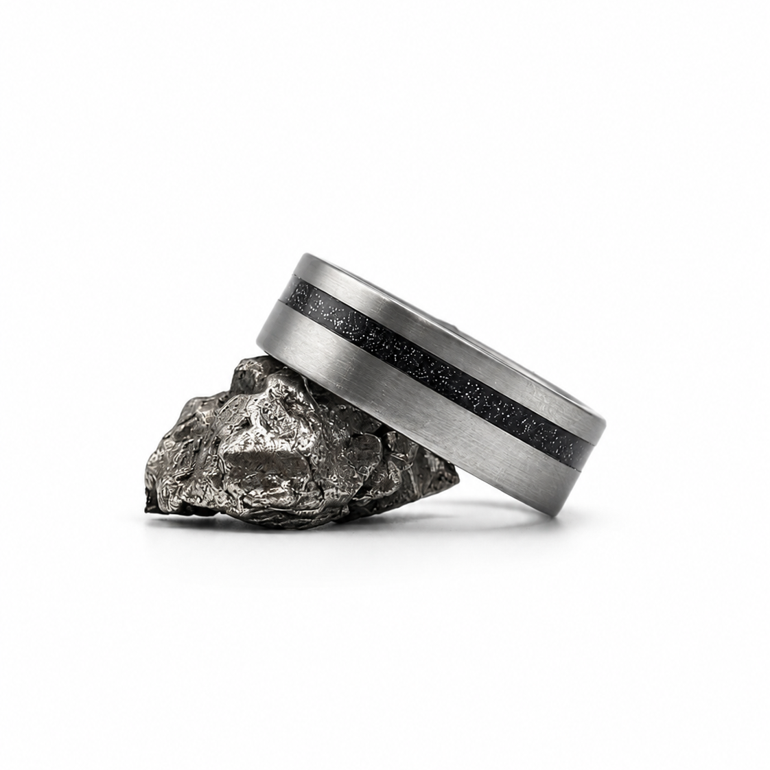 The Saturn - Meteorite Inlay