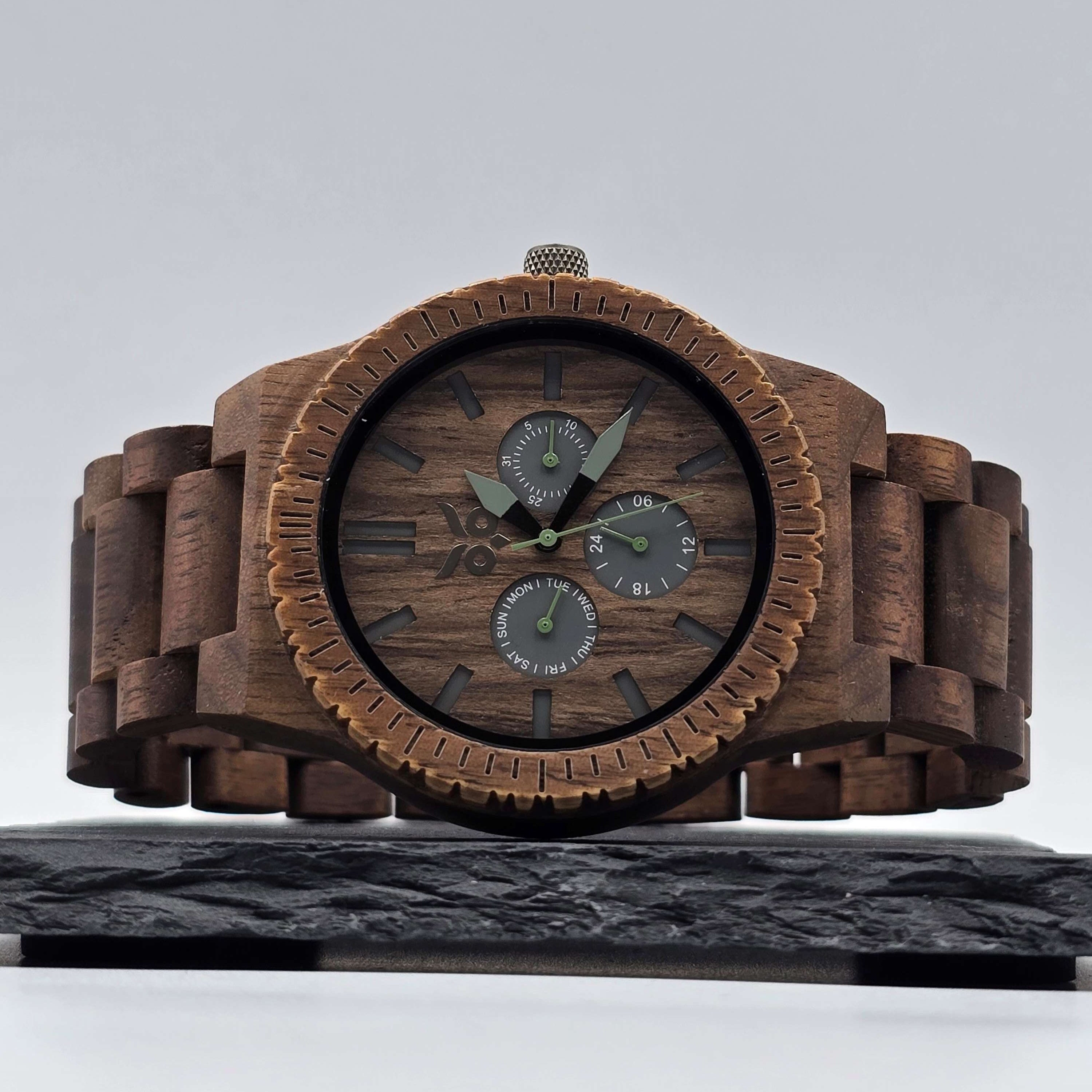 Amazon - Walnut Wooden Watch