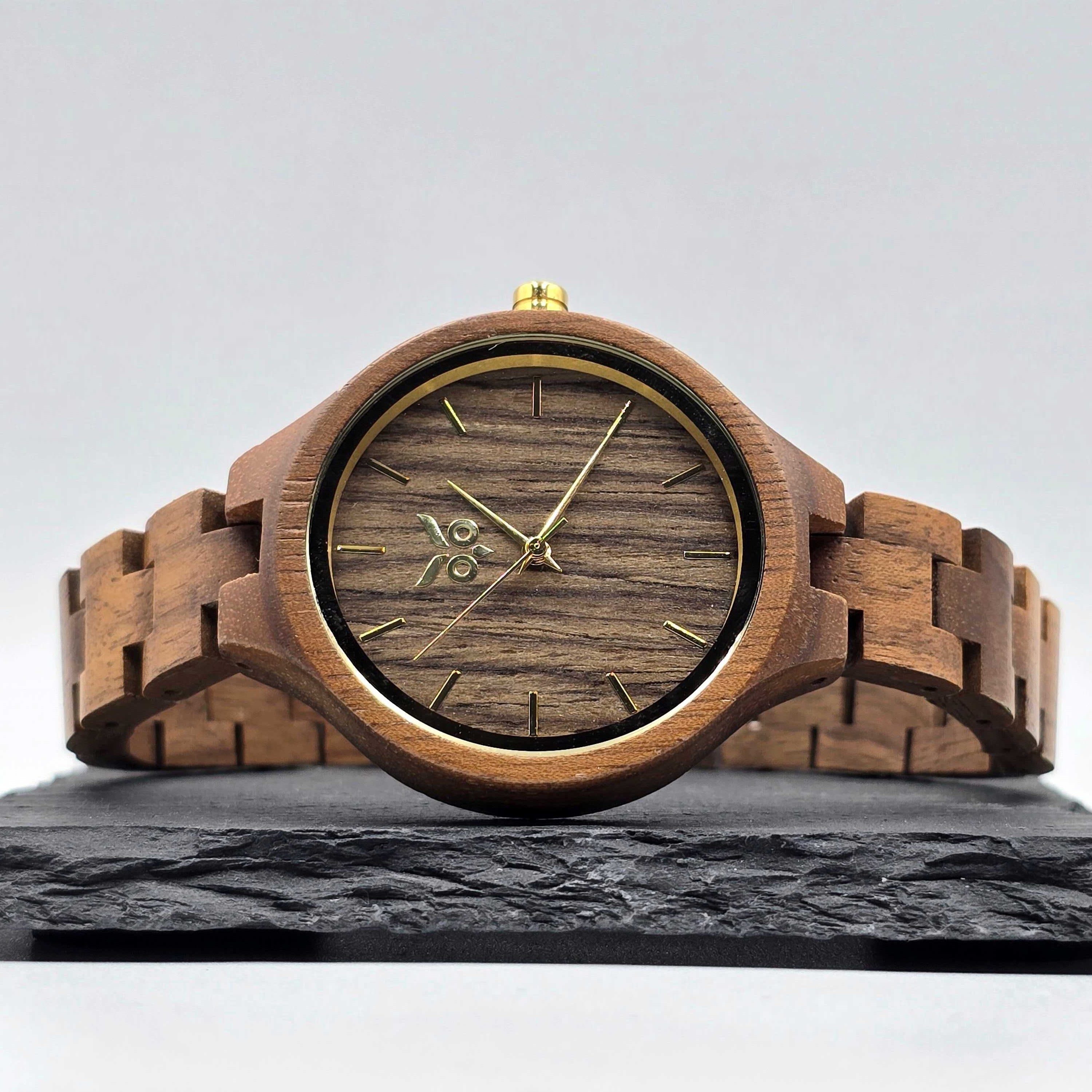 Wonder Woman - Walnut Wood Watch