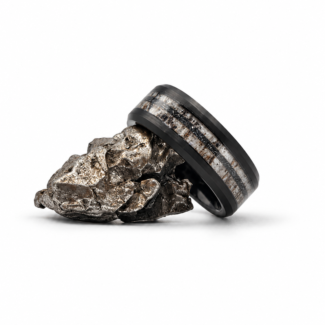 The Northline - Antler & Meteorite inlay