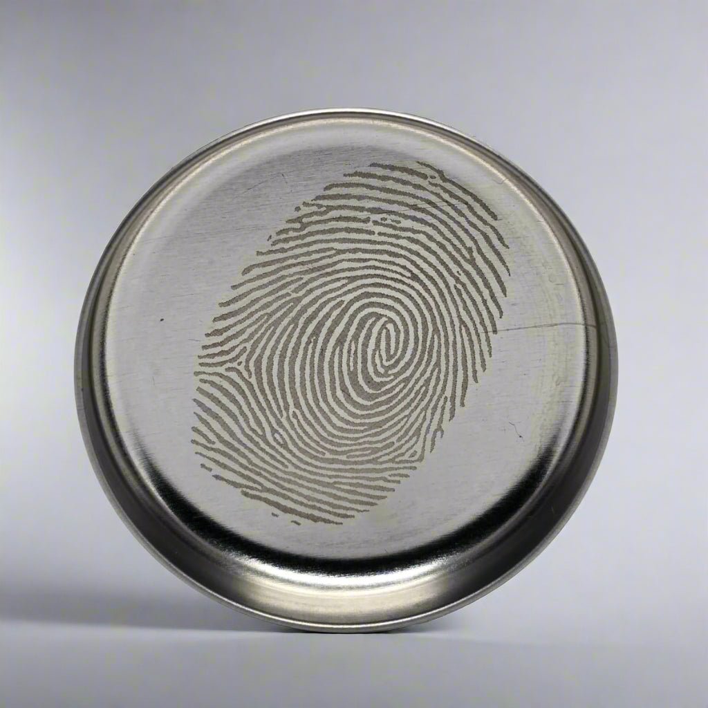 Personalised Fingerprint Engraving – Inside Ring Box